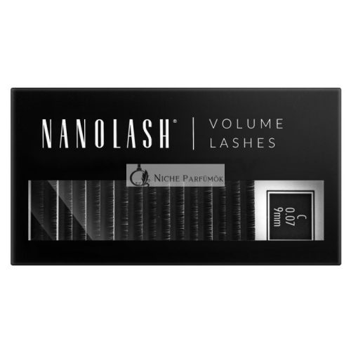 Nanolash Volume Lashes 0.07 C műszempillák 9 mm