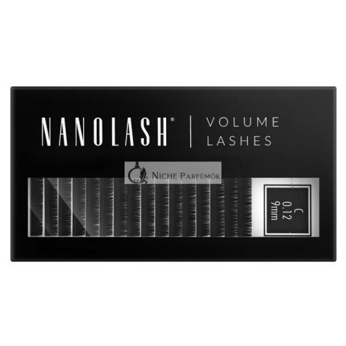 Nanolash Volume Lashes 0.12 C künstliche Wimpern 9 mm