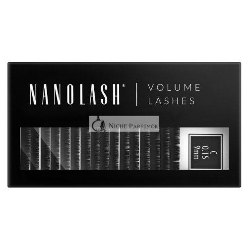 Nanolash Volume Lashes 0.15 C künstliche Wimpern 9 mm