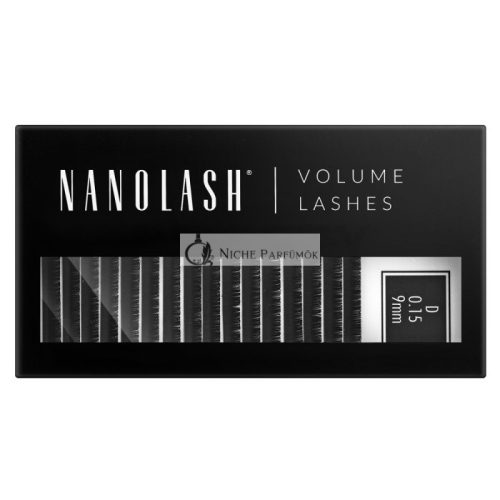 Nanolash Volume Lashes 0.15 D künstliche Wimpern 9 mm
