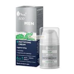   Ava Laboratorium Eco Men Mattifying Cream Regeneráló, 50ml, + Ingyenes Minták