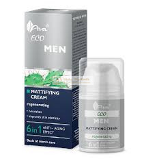 Ava Laboratorium Eco Men Mattifying Cream Regeneráló, 50ml, + Ingyenes Minták