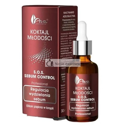 Ava Laboratorium Jugendcocktail-Gesichtsserum gegen Unreinheiten, 30ml