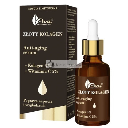 Ava Laboratorium Arany Kollagén Arckrém, 30ml