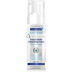   NovaClear Organische Hanfsamenöl Reinigungsschaum für Gesicht und Körper