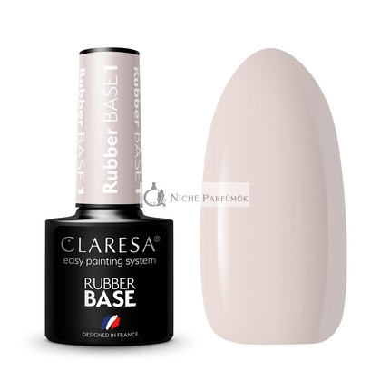 Claresa UV Gummi Basis Maniküre Pediküre Halbdurchsichtig 5ml