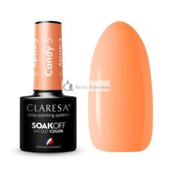 Candy UV Nagellack 5ml Claresa - 3 Stück