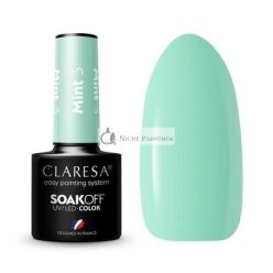 Claresa Menta UV Körömlakk 5ml - 3 db-os Csomag