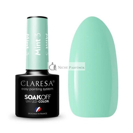 Claresa Minz UV Nagellack 5ml - 3er Pack
