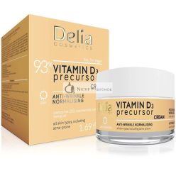   Delia Cosmetics Vitamin D3 Precursor Ránctalanító Nappali Krém Minden Bőrtípusra, 50ml