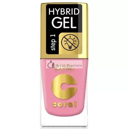 Delia Cosmetics Coral Hybrid Hosszantartó Zselés Körömlakk 101 Édes Cukorka *ÚJ*