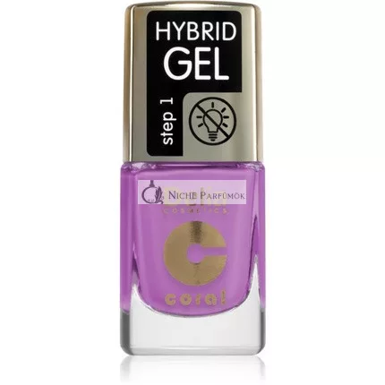 Delia Cosmetics Korall Hibrid Gél Körömlakk - Szín: Korall, 11ml