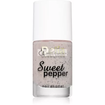 Delia Cosmetics Édes Paprika Fekete Részecskék körömlakk - 02 Barack, 11 ml