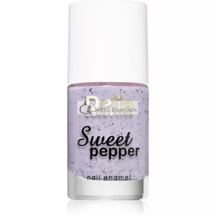 Delia Cosmetics Édes Paprika Fekete Részecskék Körömlakk - Levendula, 11 ml