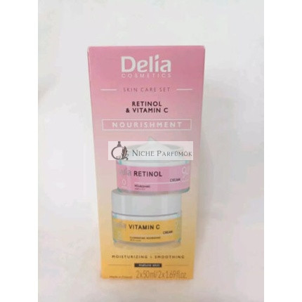 Delia Cosmetics Bőrápoló Szett Retinollal és C-vitaminnal, 50 ml