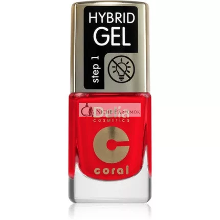 Delia Cosmetics Korall Hibrid Gél Körömlakk - Szín: Korall 125, 11 ml
