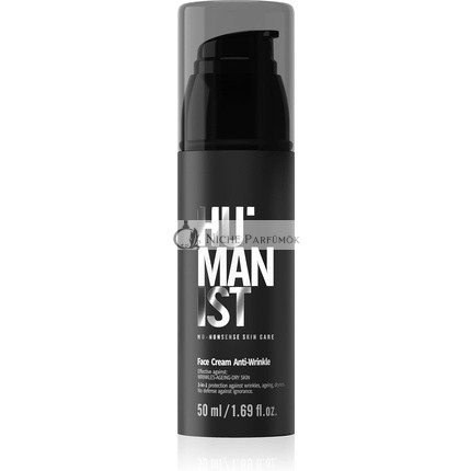 HUMANIST Férfi Ápolás Hidratáló és Revitalizáló Arcápoló Krém 3 az 1-ben 50ml