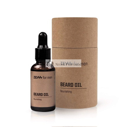 Zew For Men Naturales Bartöl mit nährendem Zitrusduft, 30ml