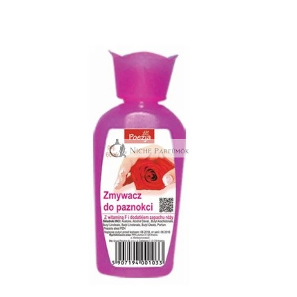 Poezja Körömlakklemosó Rózsa, 60ml
