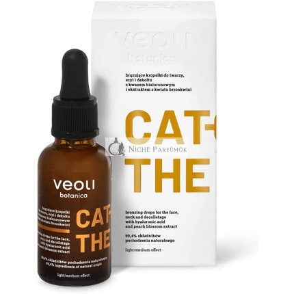 Veoli Botanica Catch The Sun Bronzáló Cseppek Arcra, Nyakra és Dekoltázsra 30ml