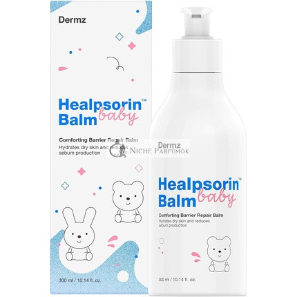 Healpsorin Baba Balz Ekcéma és Kisded Fejbőr Balzsam Ceramid Keverékkel, Komlógyökér, Prebiotikumok és Provitamin B5