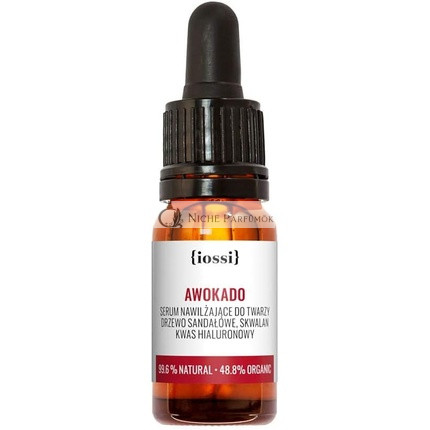 IOSSI Avocado, Sandelholz, Hyaluronsäure Feuchtigkeitsserum Mini 10ml