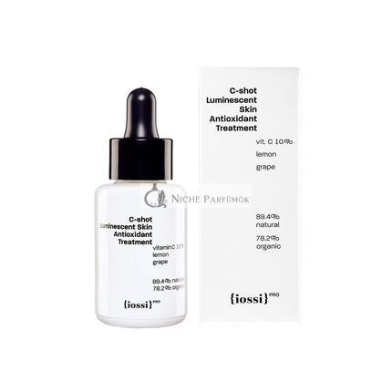 IOSSI C-Shot Luminescent Skin Antioxidant Treatment Koncentrált Szérum C-vitaminnal, 30ml