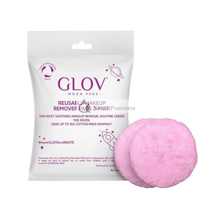 Glovmoon Eco Line Make-up Entferner Pads - 2 Stück