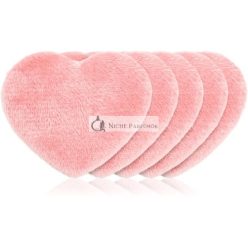 GLOV Heart Pads Rózsaszín Sminkeltávolítók