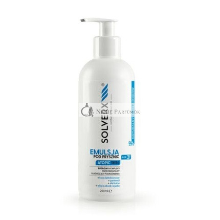 SOLVERX Atopische Haut beruhigende und entzündungshemmende Duschemulsion, 250ml