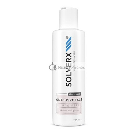 Solverx Dermopeel Zsíroldó 150ml - Hatékony Bőrápolási Megoldás
