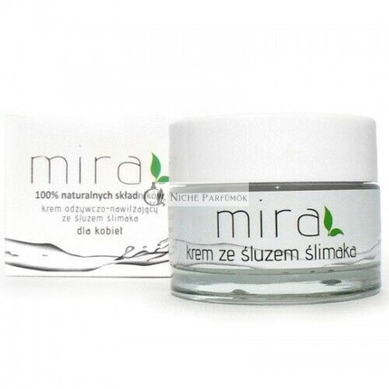 Mira Krém Tápláló Hidratáló Mucussal, 30g