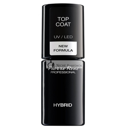 Pierre Rene Top Coat UV LED Härtender und Glänzender Farb-Nagellack 6ml