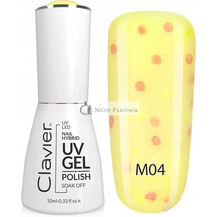 Luxus Körömlakk Hybrid UV Gél 10ml, Citromkrém