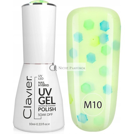 Luxus Hybrid UV Gél Lakk 10ml Applikátorral, 3 Hétig Tartó Ananász