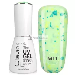   Luxus Több Ízű Hibrid Körömlakk M11 Lime & Mentha, 4.5ml