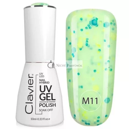 Luxus Több Ízű Hibrid Körömlakk M11 Lime & Mentha, 4.5ml