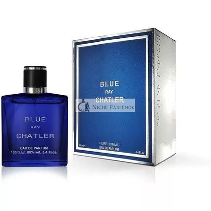 CHATLER Blue Ray Eau De Parfum, 100ml
