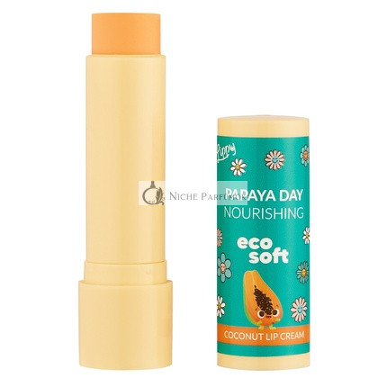 Ecosoft Lippy Day Kókusz Ajakkrém Papaya, 48g