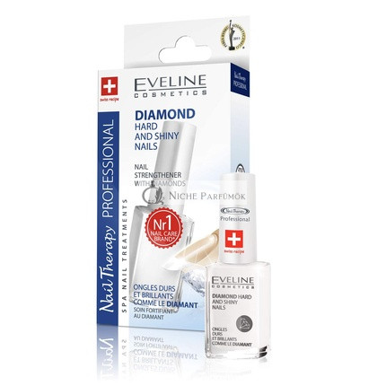 Eveline Körömápolás Erősítő Építő Kezelés Titánnal és Gyémántokkal, 12ml