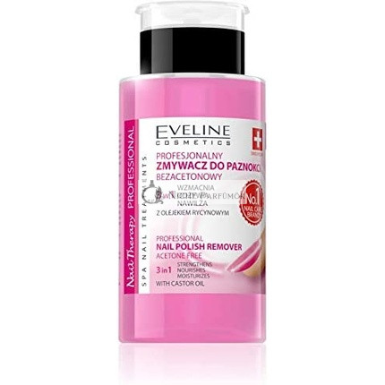 Eveline Cosmetics Professzionális Körömlakklemosó 3 az 1-ben, 190ml