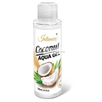 Intimeco Kokos Aqua Gel Feuchtigkeitsspendendes Wasser Gel für Intimbereiche, 100ml
