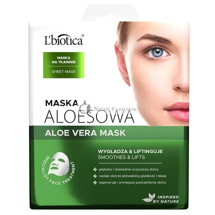 L'BIOTICA HOME SPA Aloe Gesichtsmaske, 23ml