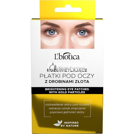 L'Biotica Kollagén Szemkörnyék Patches Arany Fényesítő - 3 Pár