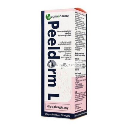 Peelderm L Dermatológiai Arclemosó és Testápoló Radír 100ml