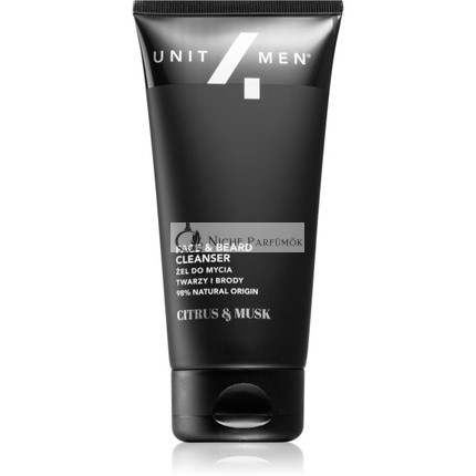 Unit4Men Arc- és S szakálltisztító 150 ml - Citrus és Musk