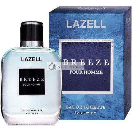 Breeze Pour Homme By Lazell EDT, 100ml, Geschenk 5ml Reiseparfüm Atomizer