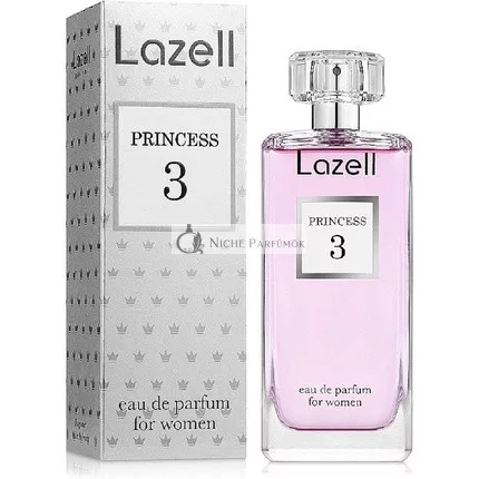 Princess 3 von Lazell Parfüm für Frauen, 100ml, Geschenk 5ml Reiseparfüm Atomizer