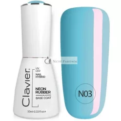 Luxus Neon Gumi Alap Színes Gumi Alap N03 Kék Szivárvány