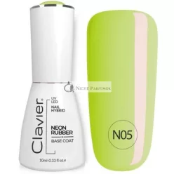   Luxus Neon Gumi Alap Színes Gumi Alap N05 Sárga Szivárvány